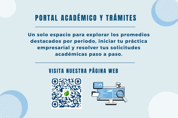 Imagen decorativa PORTAL ACADEMICO Y TRAMITES