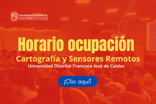 Horario Cartografía y Sensores Remotos