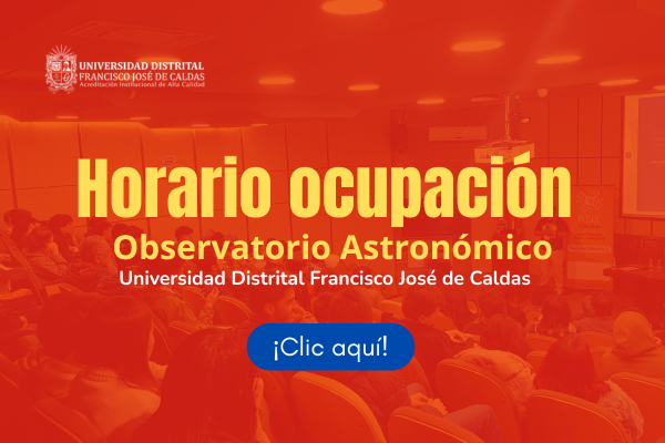 Horario Ocupación Observatorio Astronómico