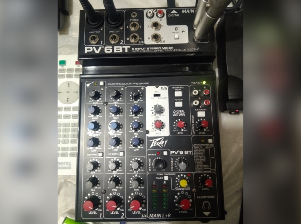 Consola de Sonido