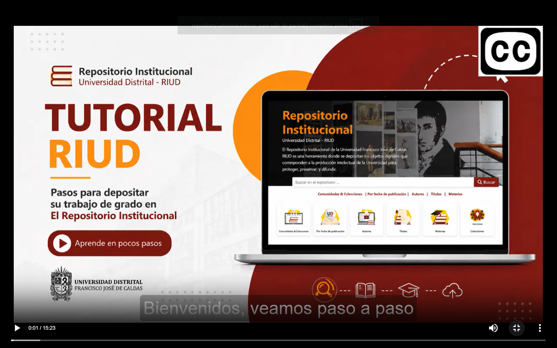 Ver video del RIUD