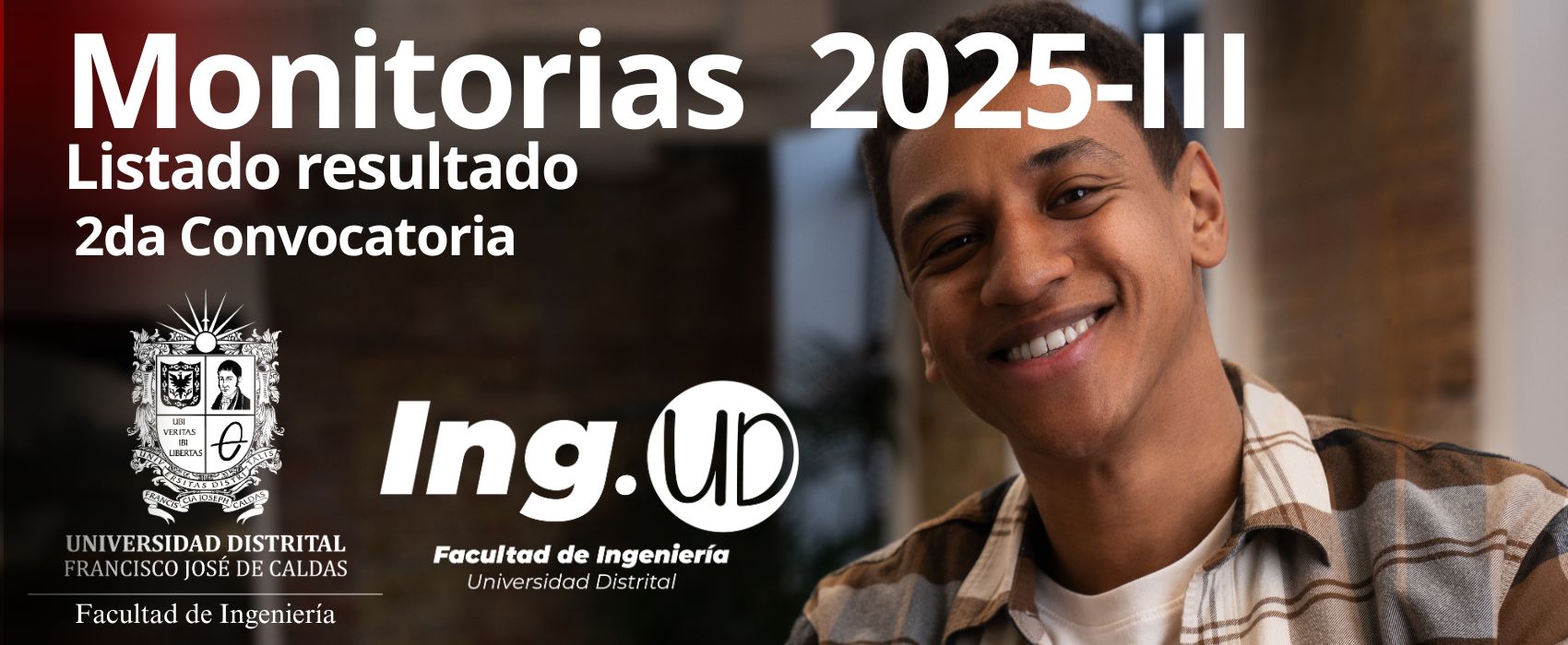 Imagen decorativa del tramite Monitorias 2025-III  Resultado - Segunda convocatoria