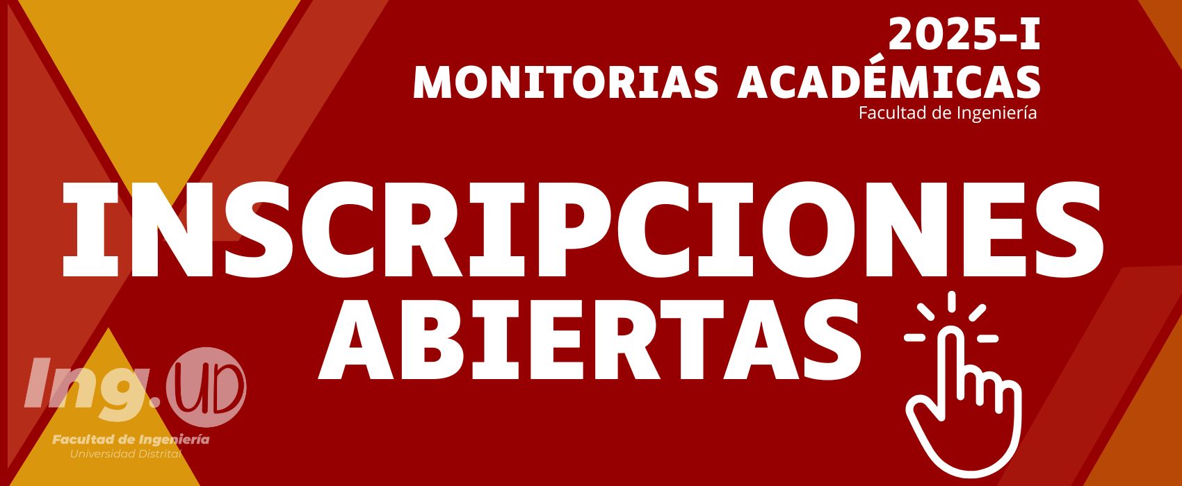 Monitorias 2025-I Apertura (Secretaria Académica)