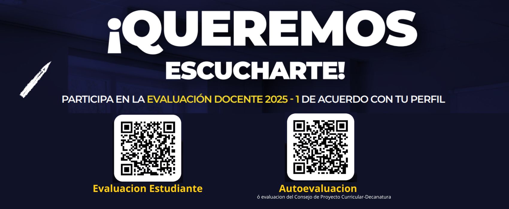 Evaluación Docente 2025-1