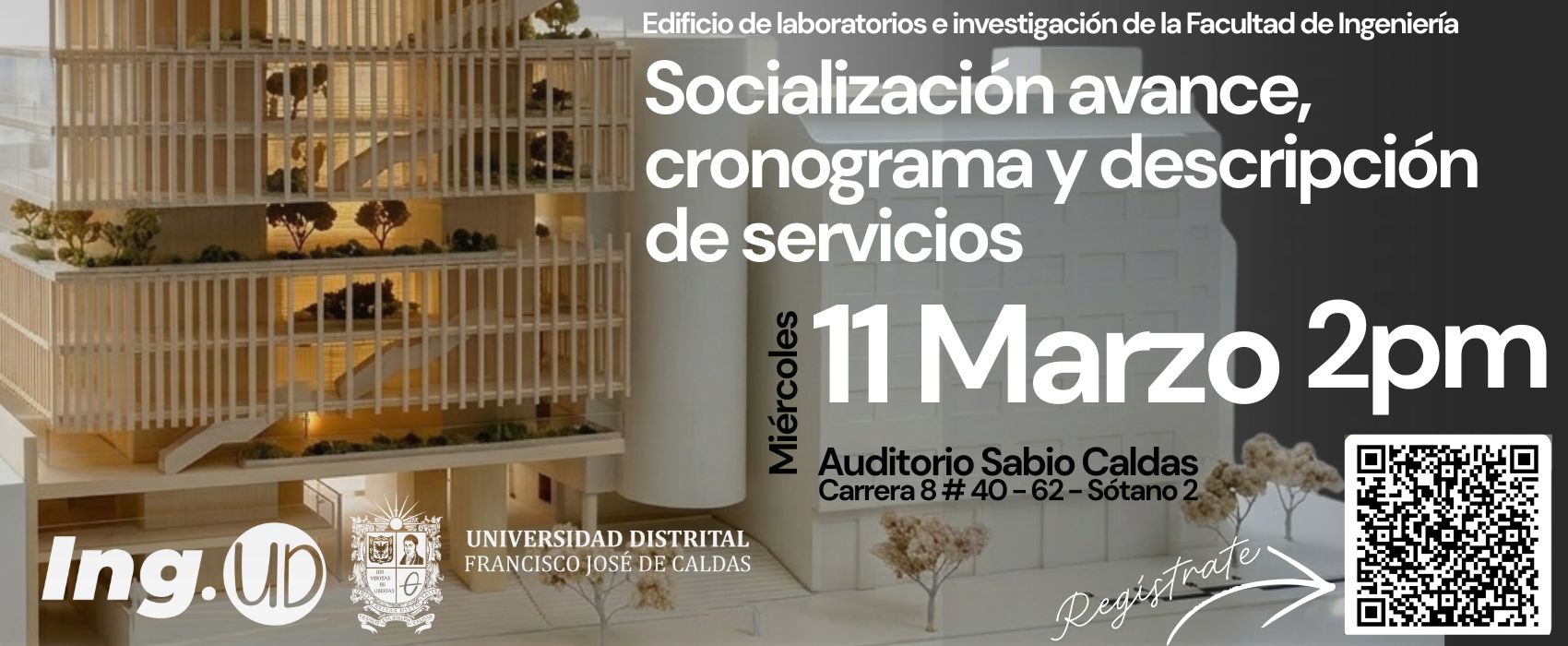 Socialización avance del edificio de ingeniería marzo 2026
