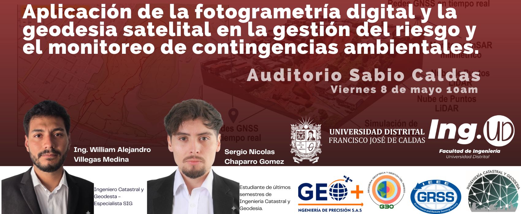 Aplicación de la fotogrametría digital y la geodesia satelital en la gestión del riesgo y el monitoreo de contingencias ambientales