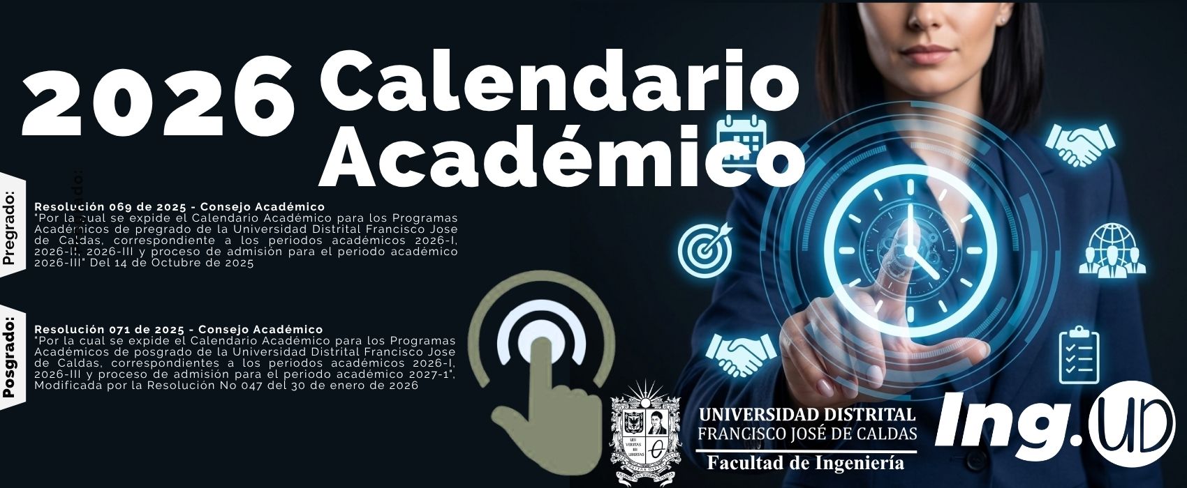 Calendario Académico 2026 FrontPage