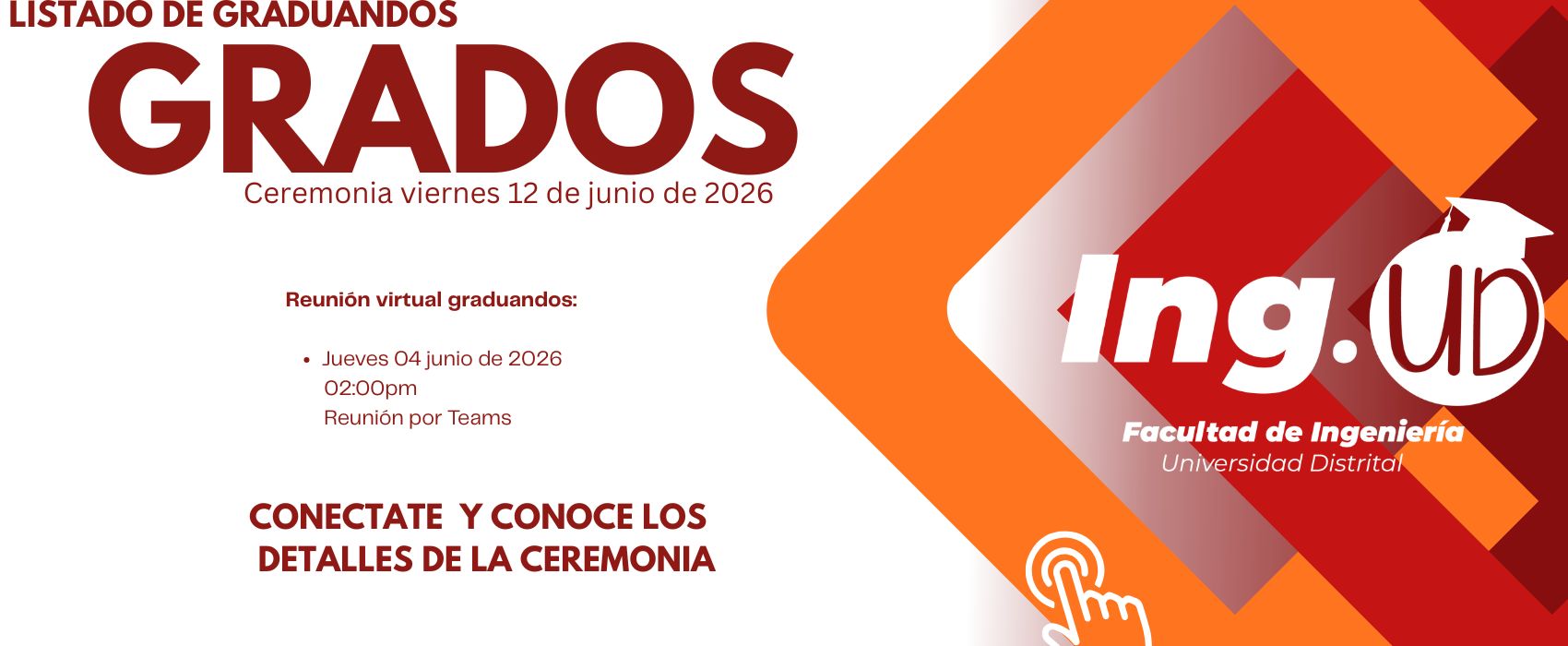 Listado de graduandos - 12 de junio (Front Facultad)