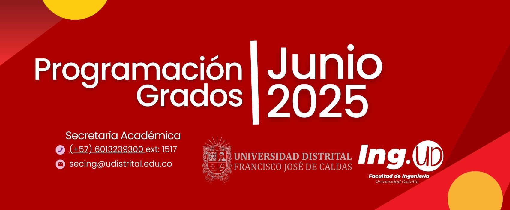 Imagen decorativa: Programación Grados 13 junio 2025