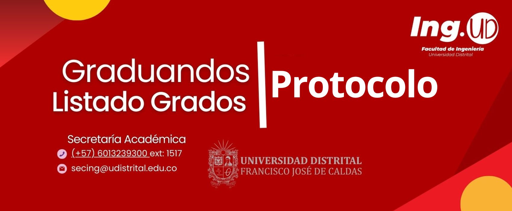 Imagen decorativa: Protocolo de Grado